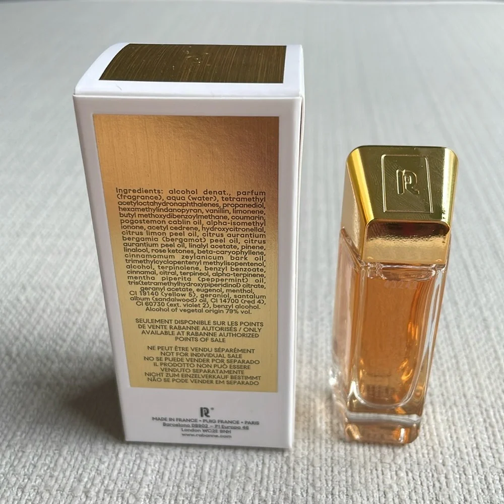 Rabanne Million Gold ELIXIR collectible miniature